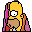 Mad Homer in 'Flaming Moe' icon